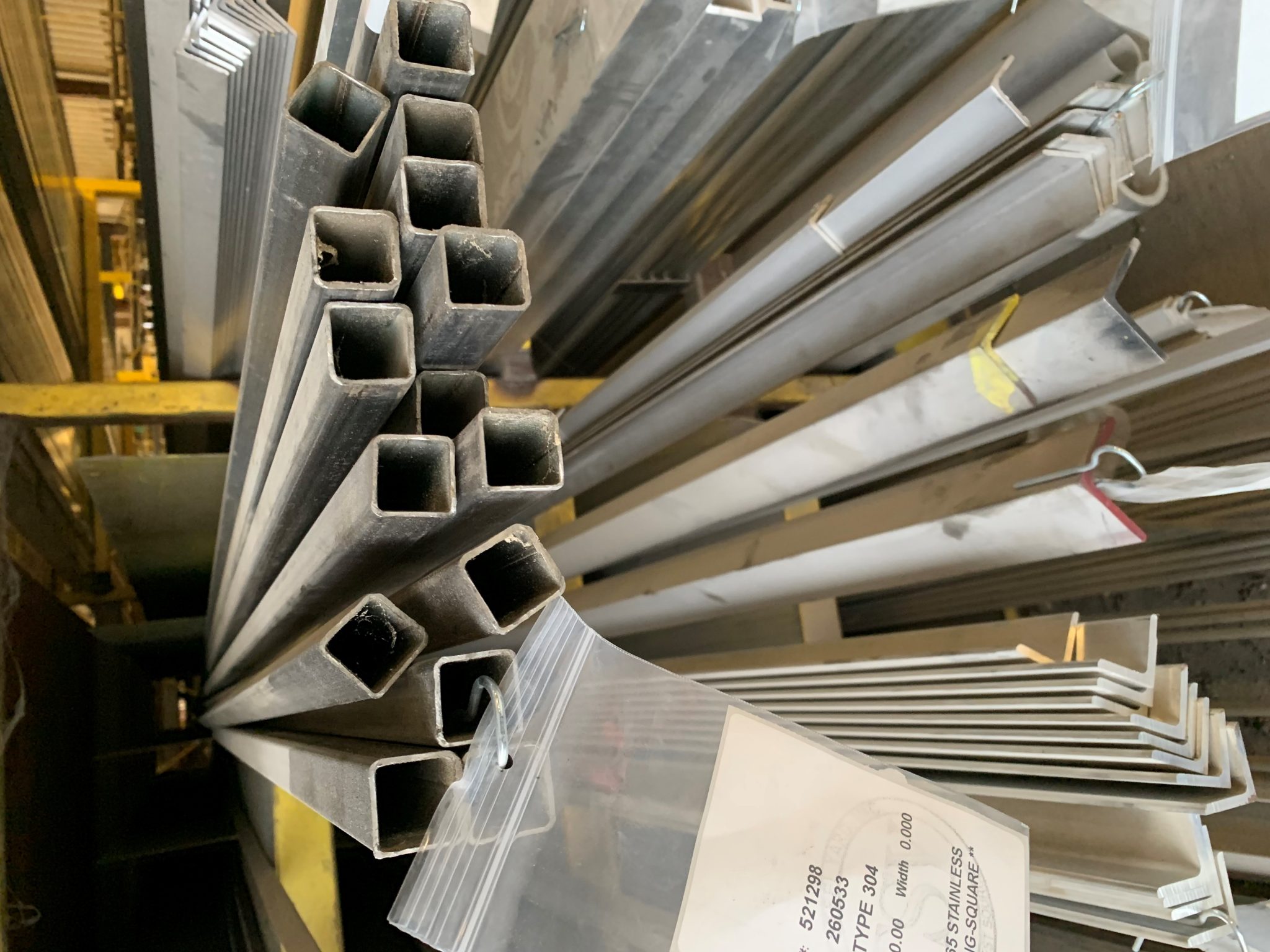 Aluminum & Stainless Square Tubing The Steel Yard